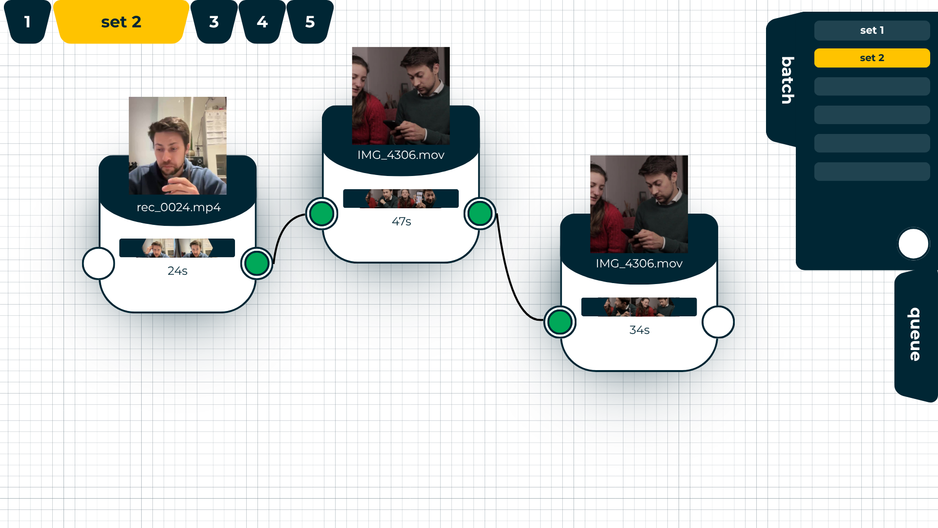 NodeClip node graph